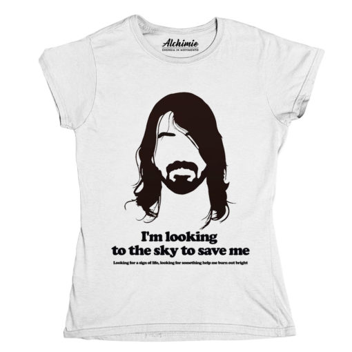 dave grohl T-Shirt Donna Learn To Fly