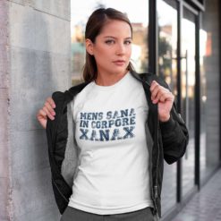 iMage T-Shirt Mens Sana in Corpore Xanax Pastiglie-Divertenti