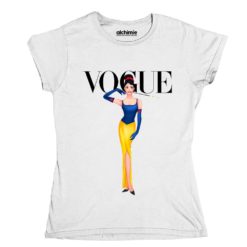 Biancaneve Audrey Hepburn t-shirt maglia donna